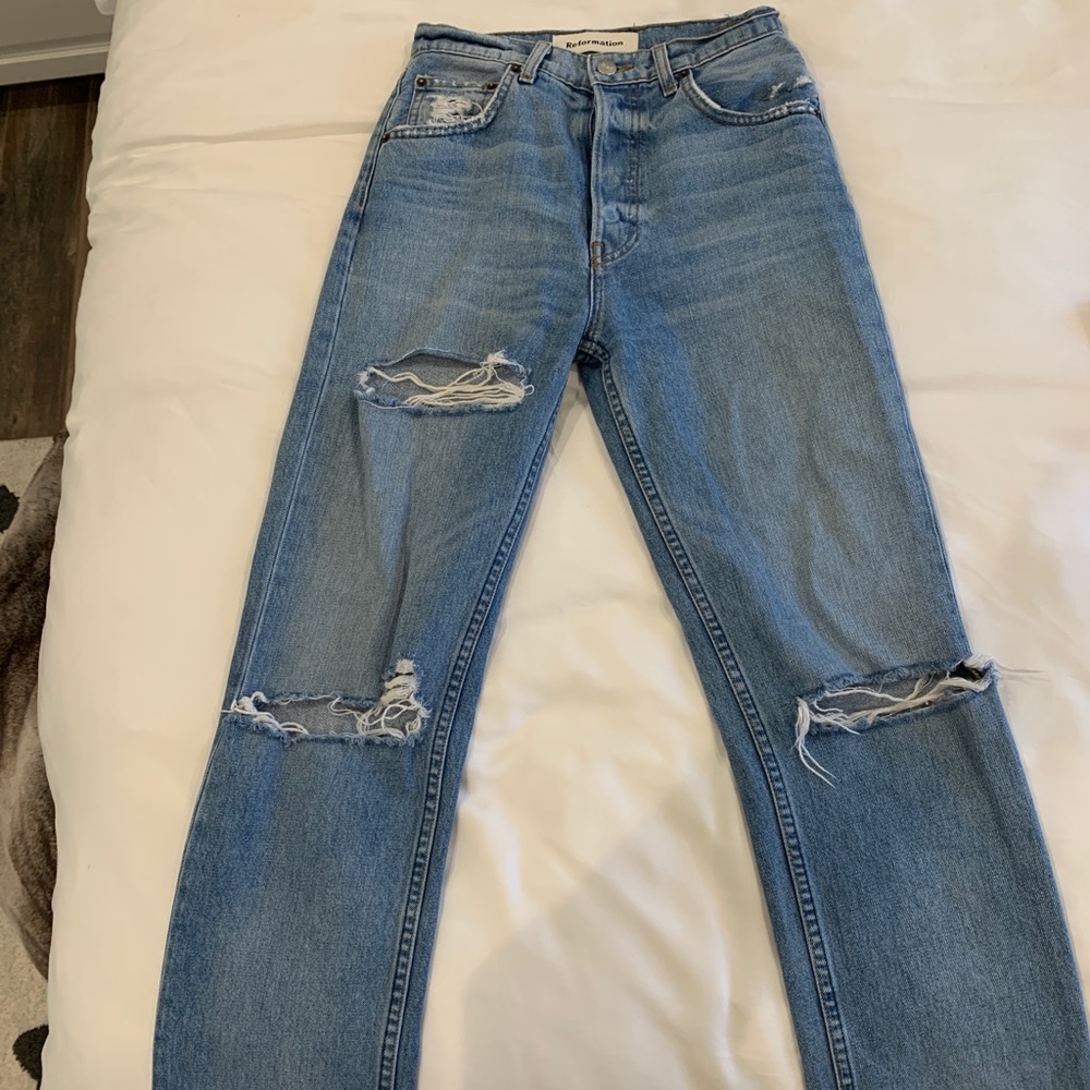Reformation jeans!